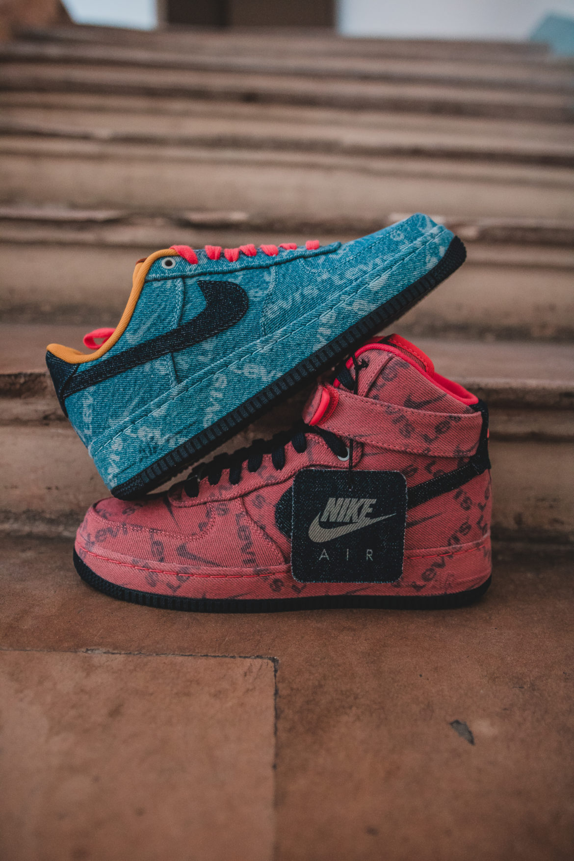 IMG_0486 Nike Levis Air Force One Low High