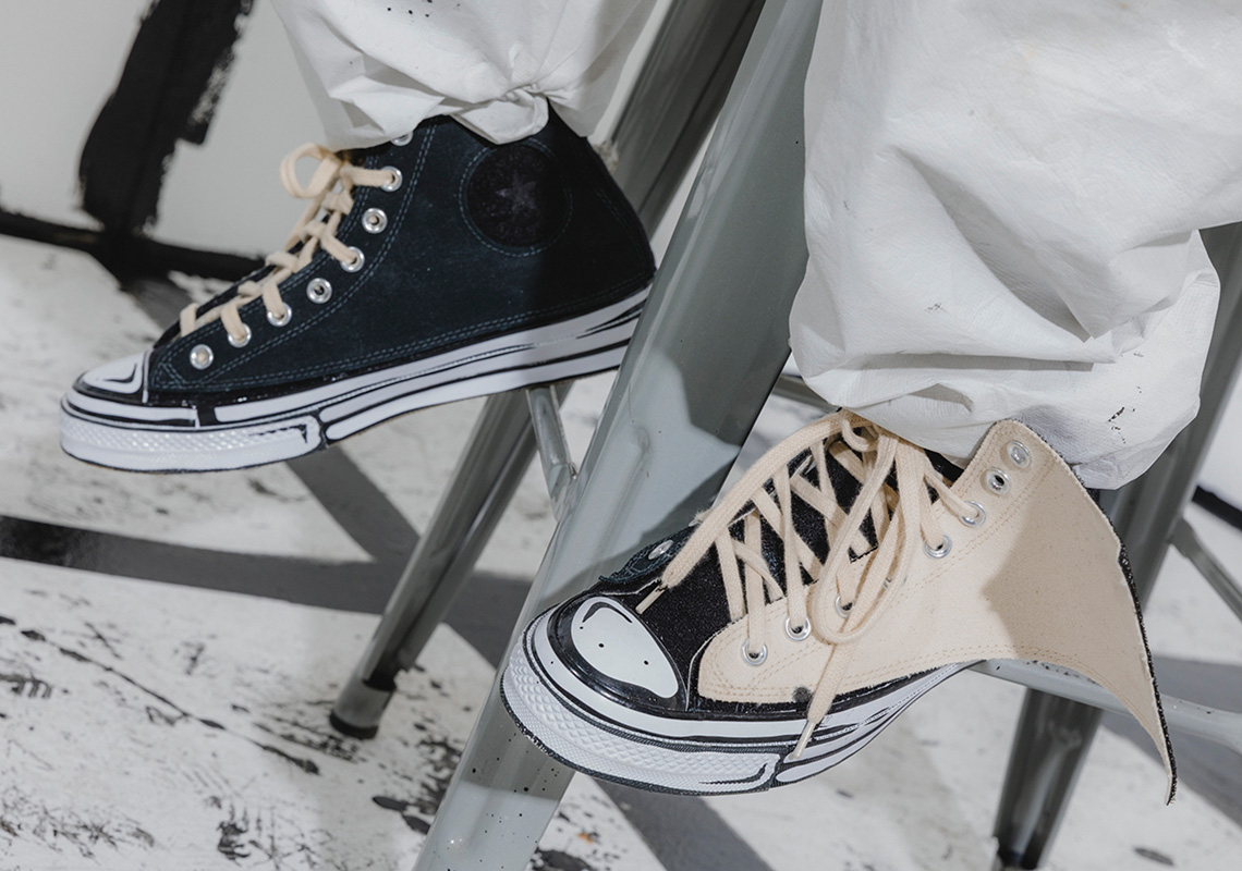 Joshua Vides x Converse Chuck 70 BLACK