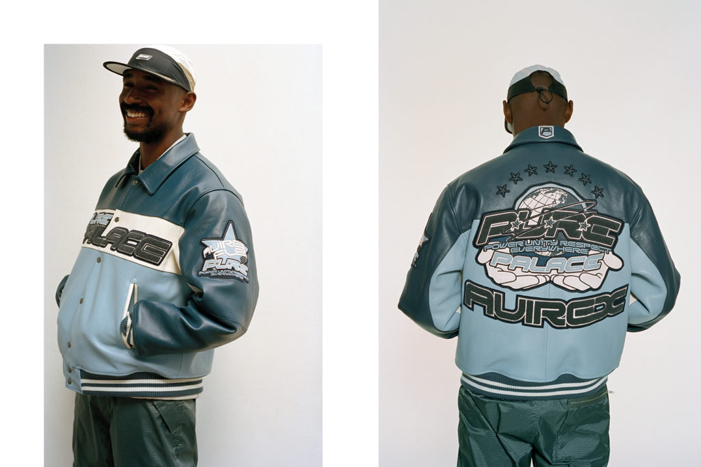 blouson en cuir palace automne 2019