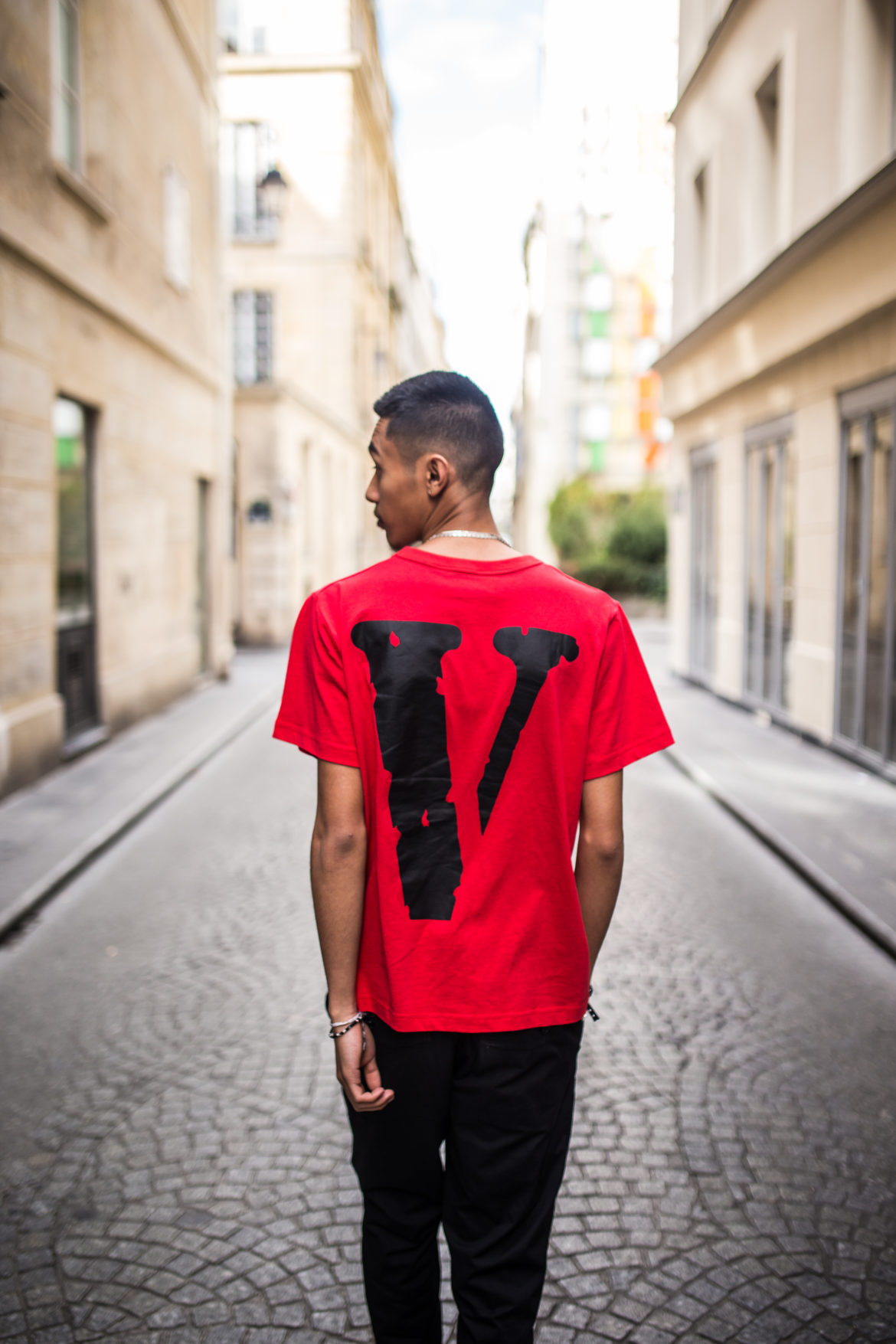 Vlone Tee Rouge 1 Vlone Friends Tee