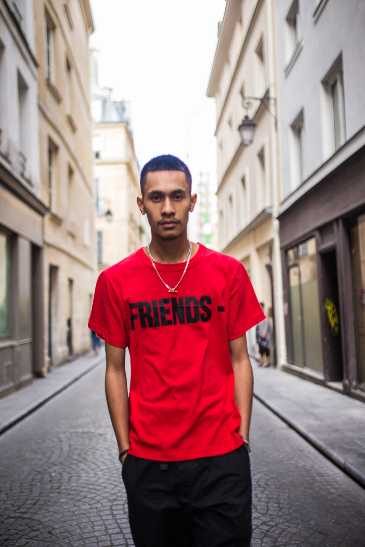 Vlone Tee Rouge Vlone Friends Tee