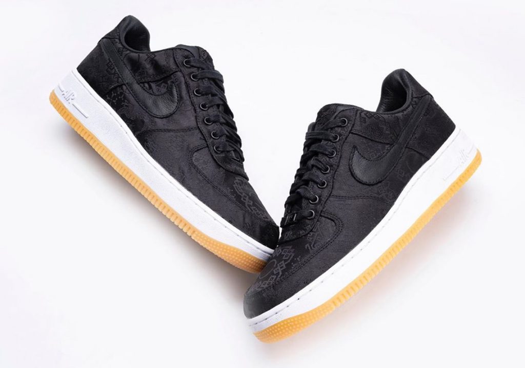 Fragment Clot Nike Air Force 1 Black