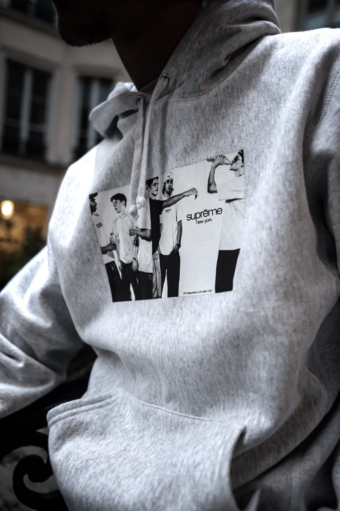 un mannequin porte du supreme the north face by afterdrop