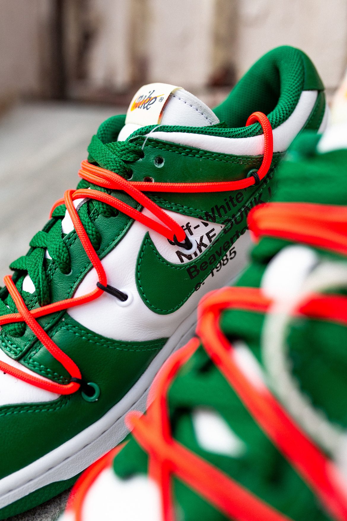 Nike Dunk Offwhite Green