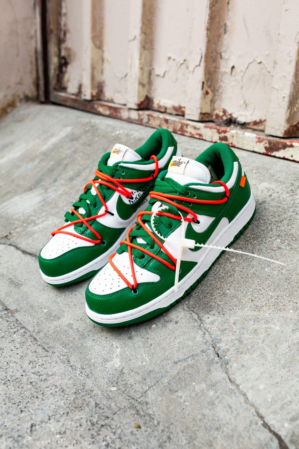 Nike Dunk Offwhite Green