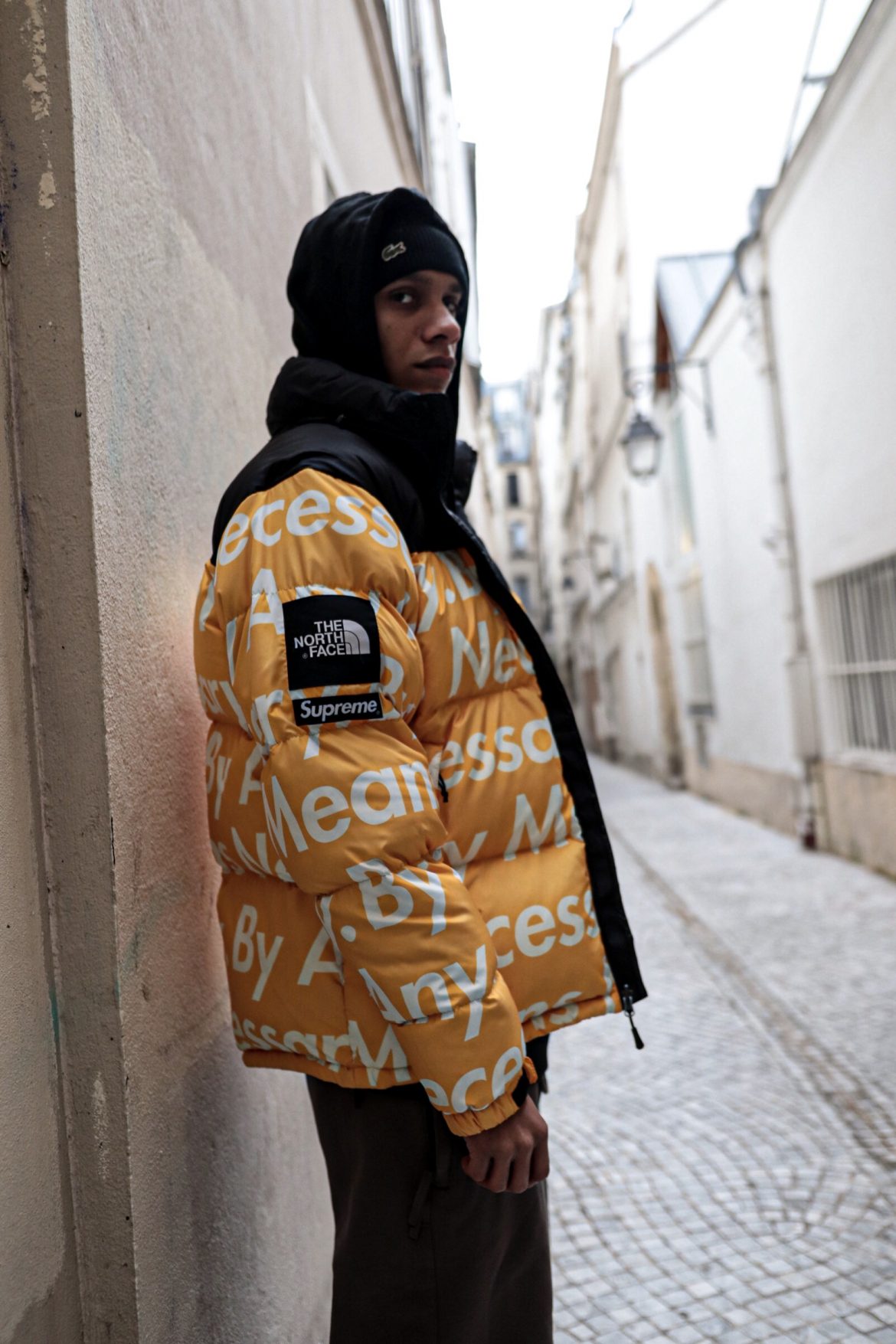 IMG_8330 un mannequin porte du supreme the north face by afterdrop