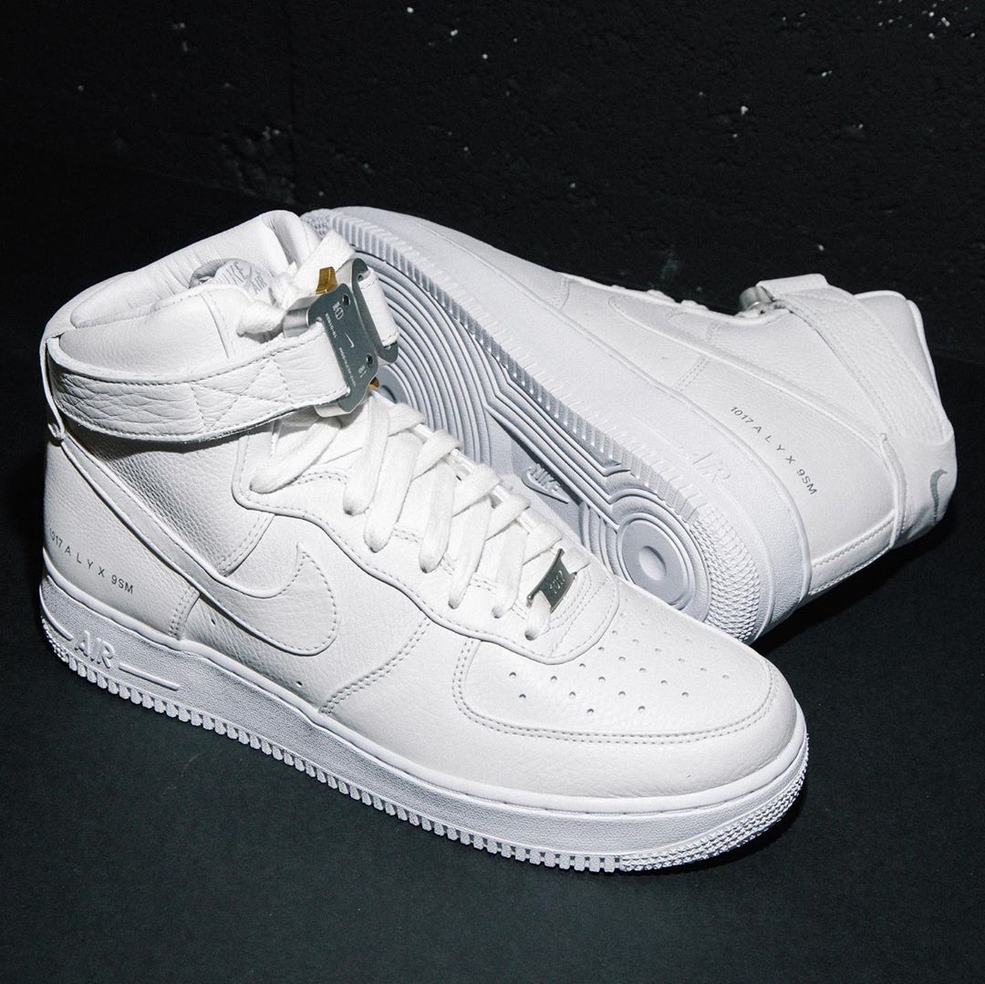 1017 Alyx 9SM x Nike Air Force 1 High White 1017 Alyx 9SM x Nike Air Force 1 High White