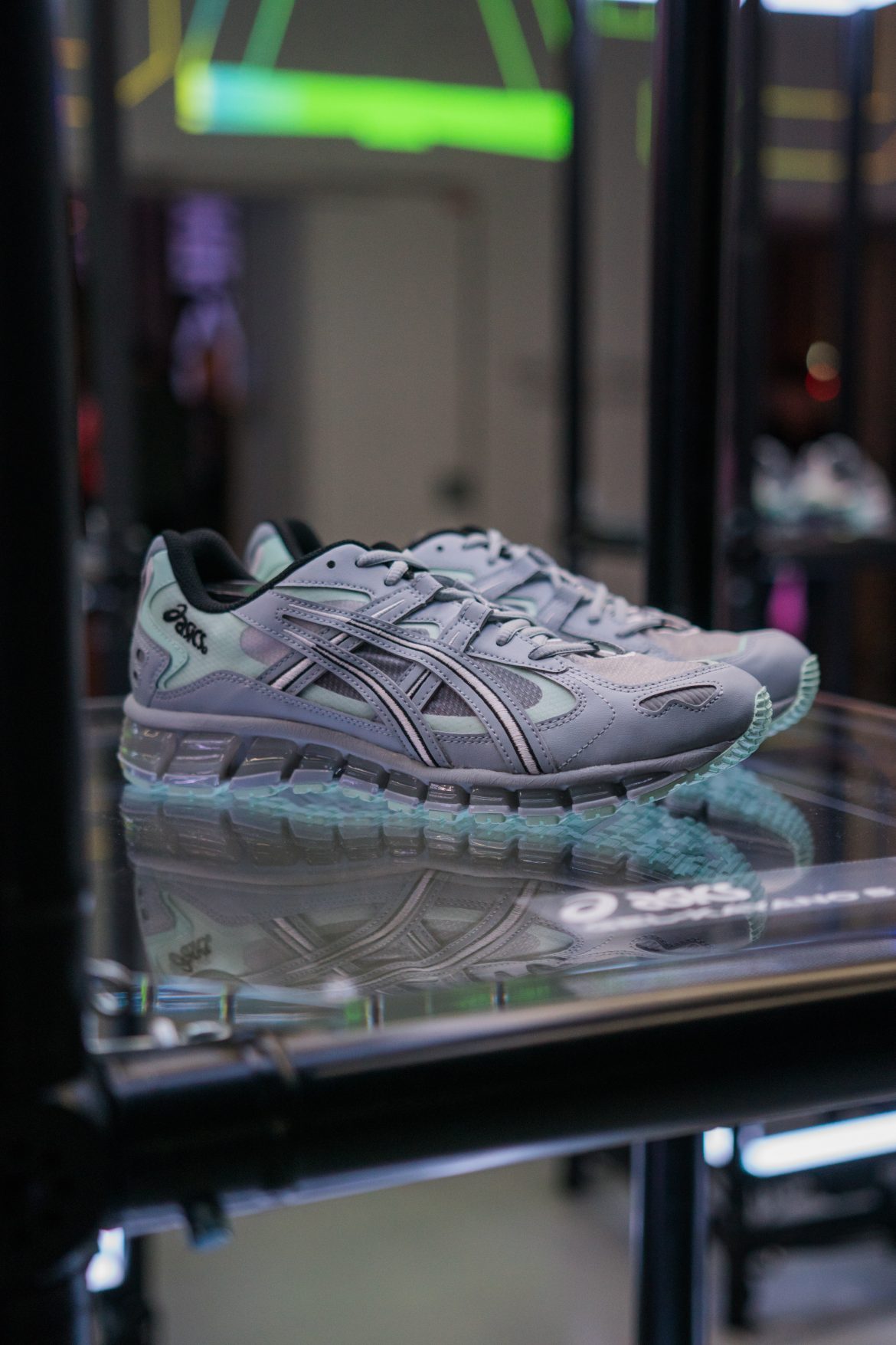 asics rokh grey gris blue bleu printemps/été 0000-0000 automne/hiver 0000-0000