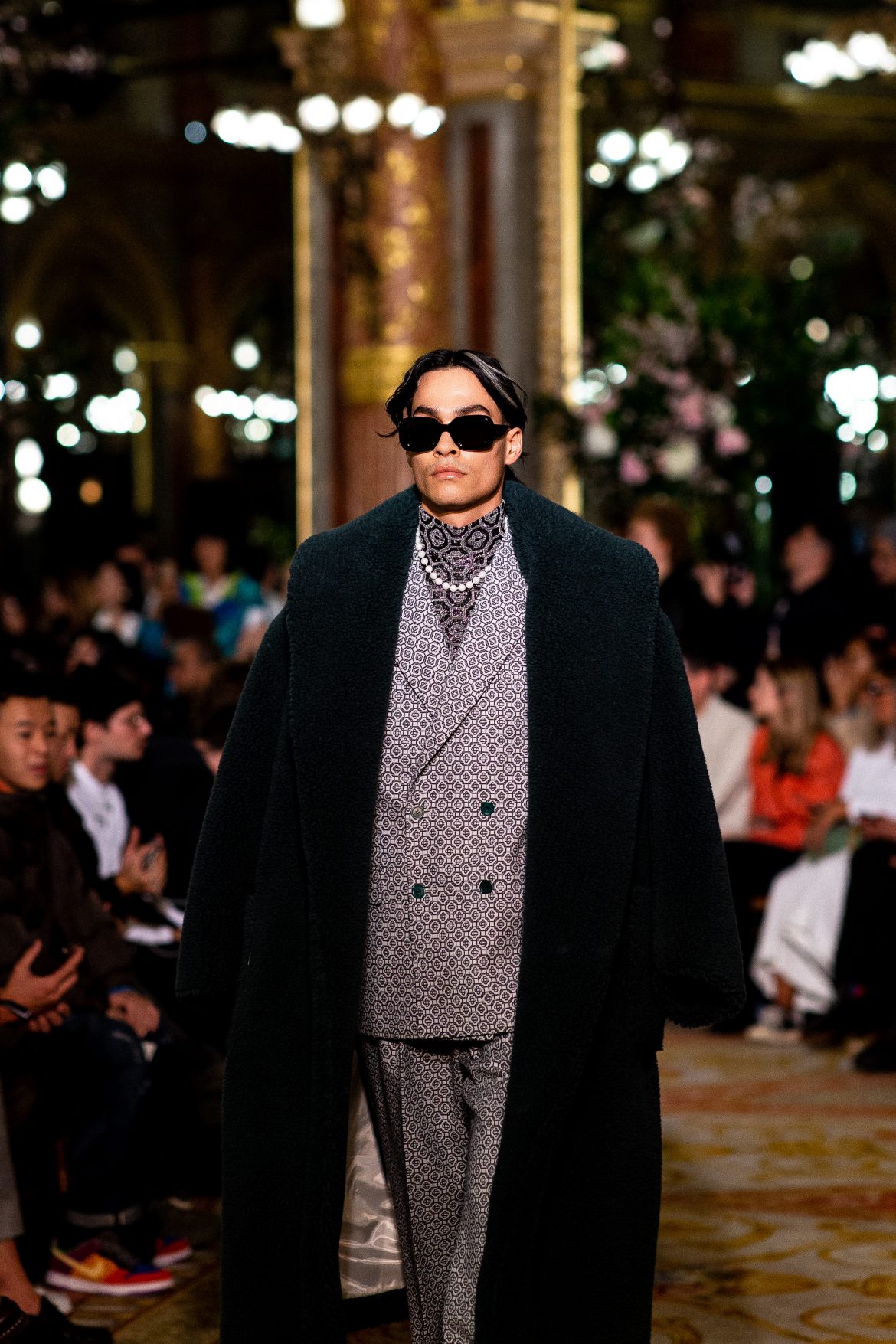 mannequin Casablanca A/W20 Paris Fashion Week 2020 PFW20