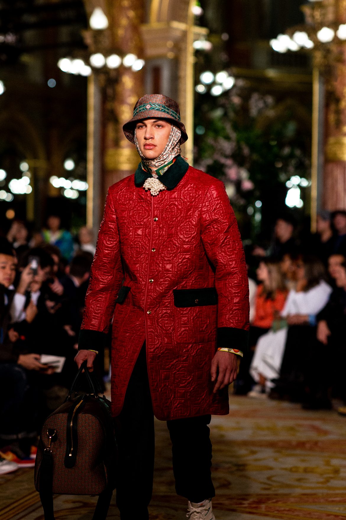 mannequin Casablanca A/W20 Paris Fashion Week 2020 PFW20