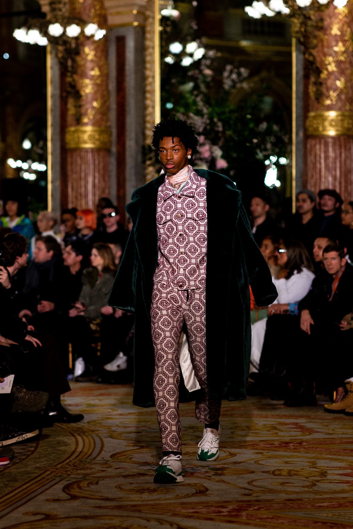 mannequin Casablanca A/W20 Paris Fashion Week 2020 PFW20