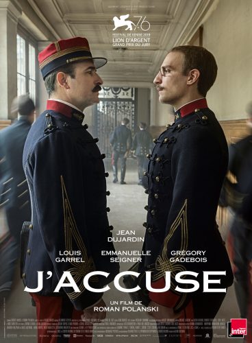 Affiche du film J'accuse césar 2019 / 2020
