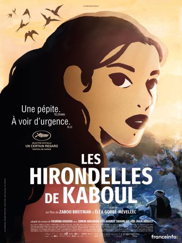 Affiche les Hirondelles de Kaboul césar 2019 / 2020