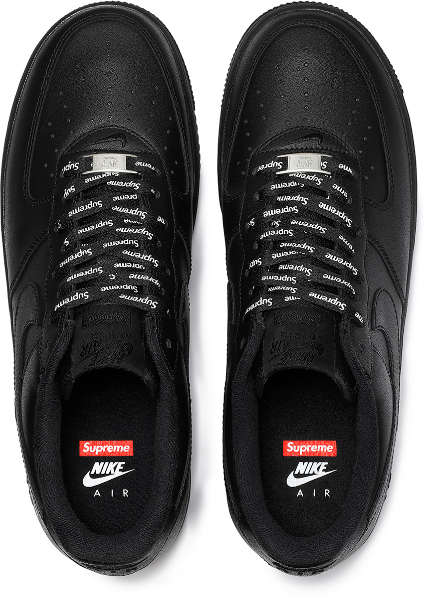 Supreme Air Force 4 Supreme S/S20 SS20 2020 Nike Air Force 1 Black 2020