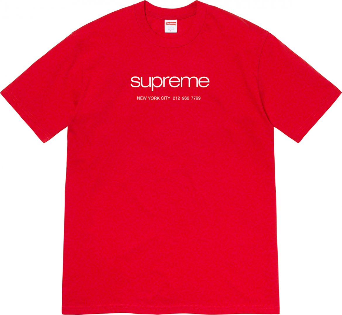 Supreme Shop Tee Supreme S/S20 SS20 2020 Shop Tee