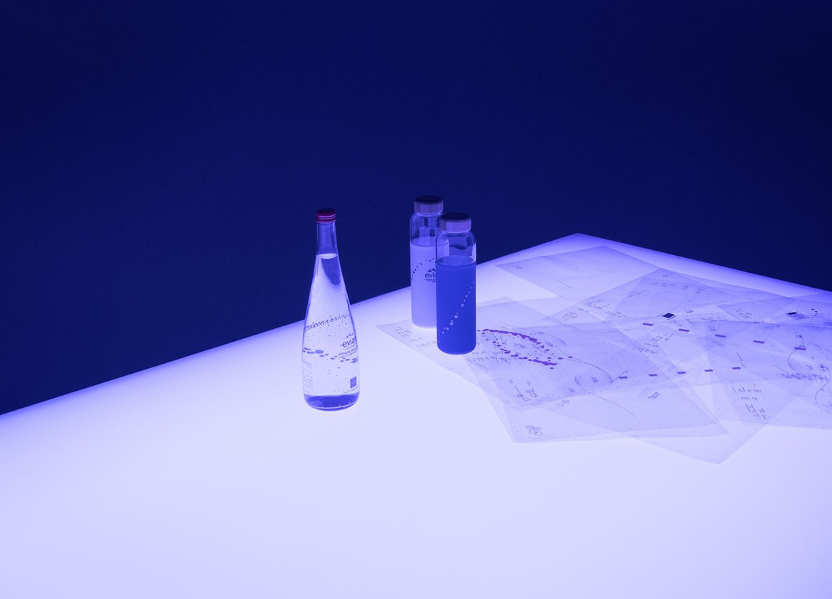 Evian Virgil Abloh 2020 bottles bouteille