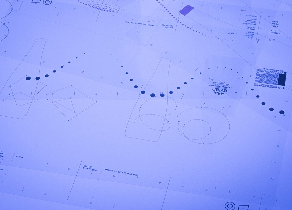 Evian Virgil Abloh 2020 schéma