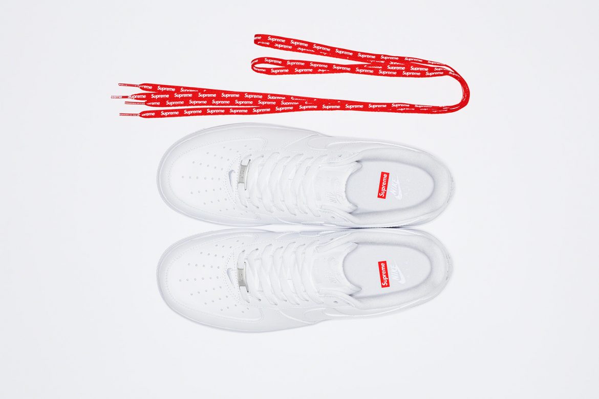DI2tw8cOTwU Nike Air Force 1 Supreme White S/S20 2020