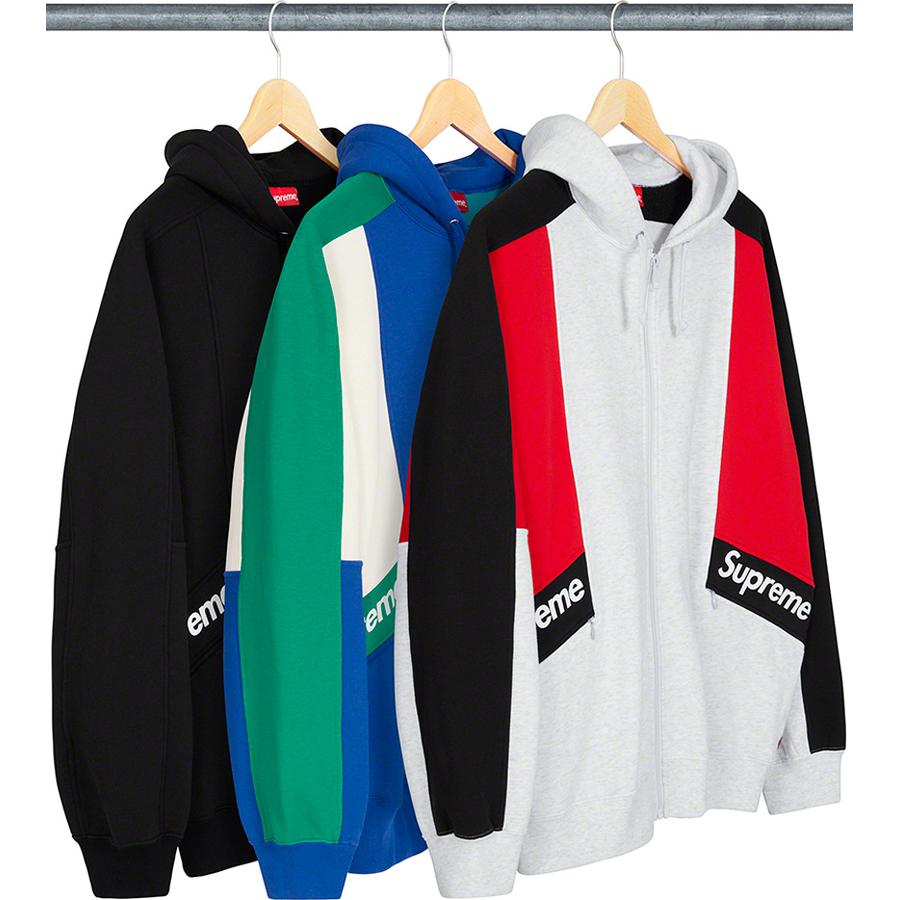 Supreme Color Blocked Zip Hoodie Supreme Color Blocked Zip Hoodie S/S20 2020