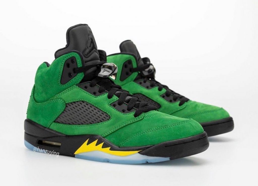 Air Jordan 5 Oregon Ducks