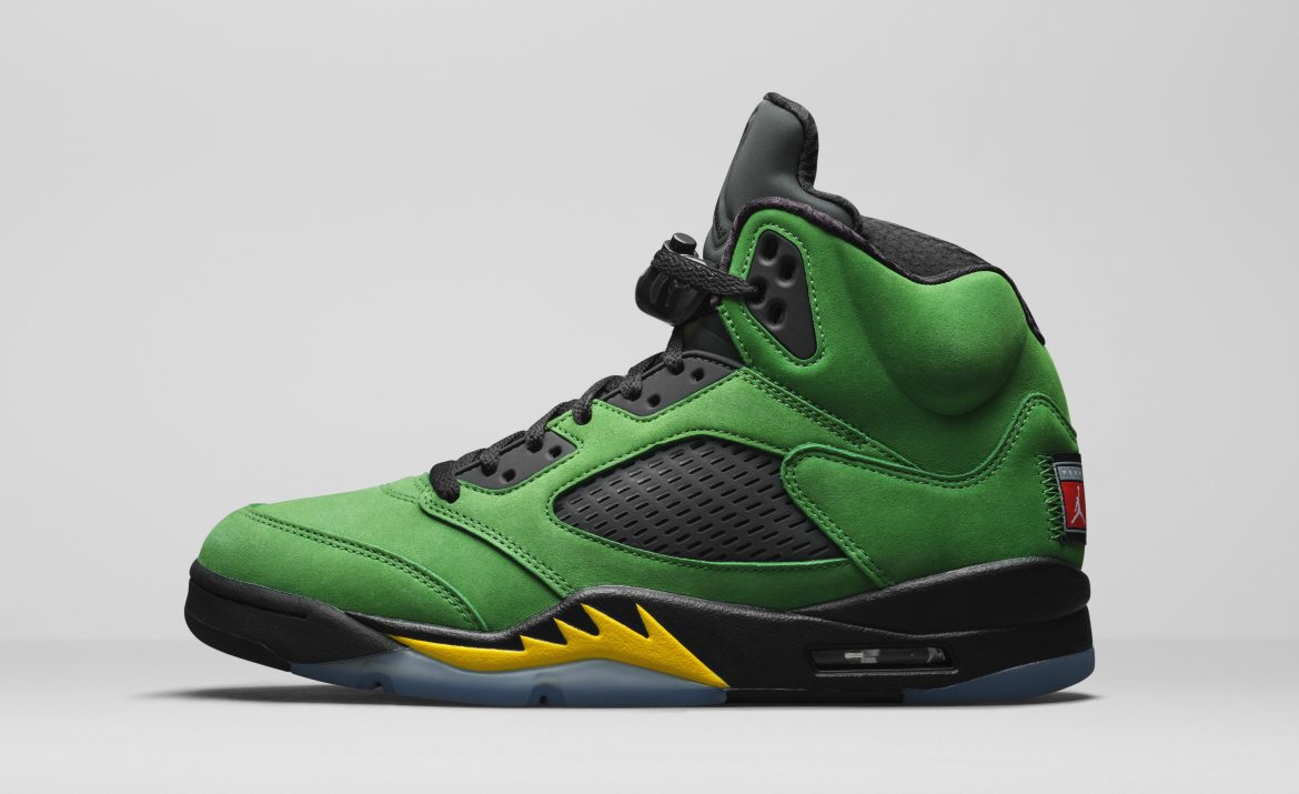 Air Jordan 5 Retro Oregon Ducks 2020