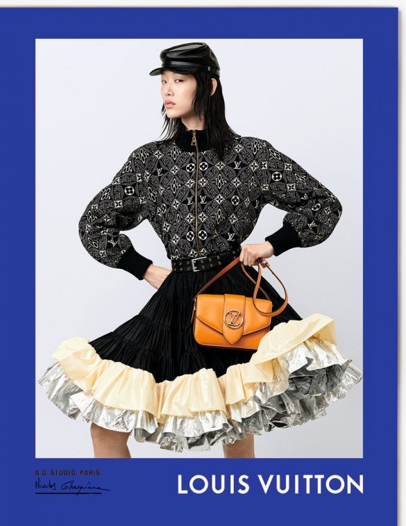 Sora Choi par Nicolas Ghesquière pour Louis Vuitton