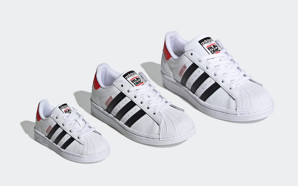 Run DMC x Adidas Superstar White