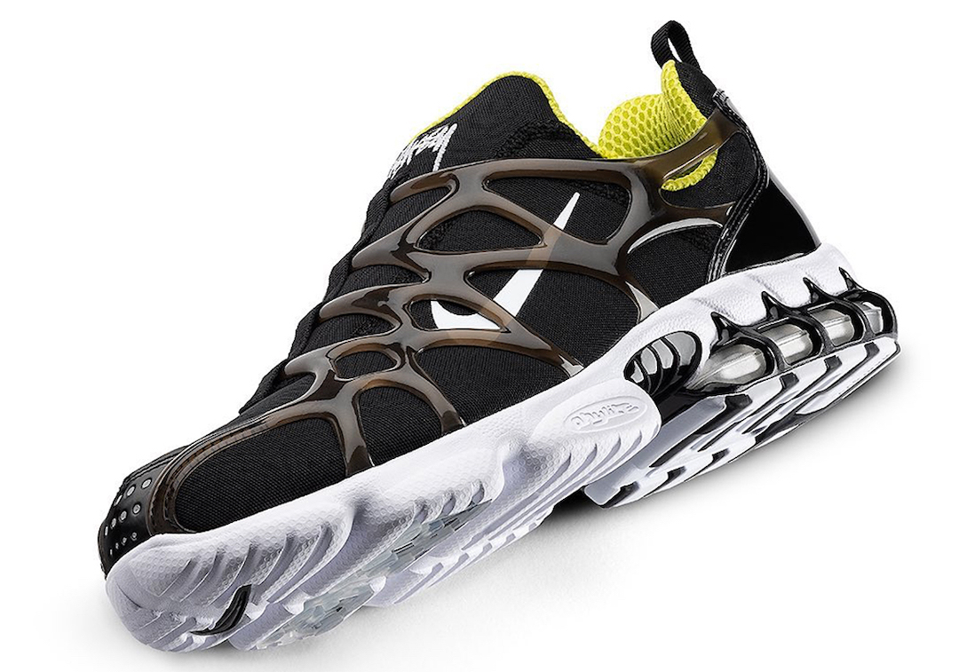 Stussy x Nike Air Zoom Spiridon KK Black Stussy x Nike Air Zoom Spiridon KK Black