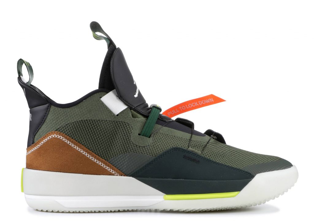 Travis Scott x Air Jordan 33 NRG Army Olive