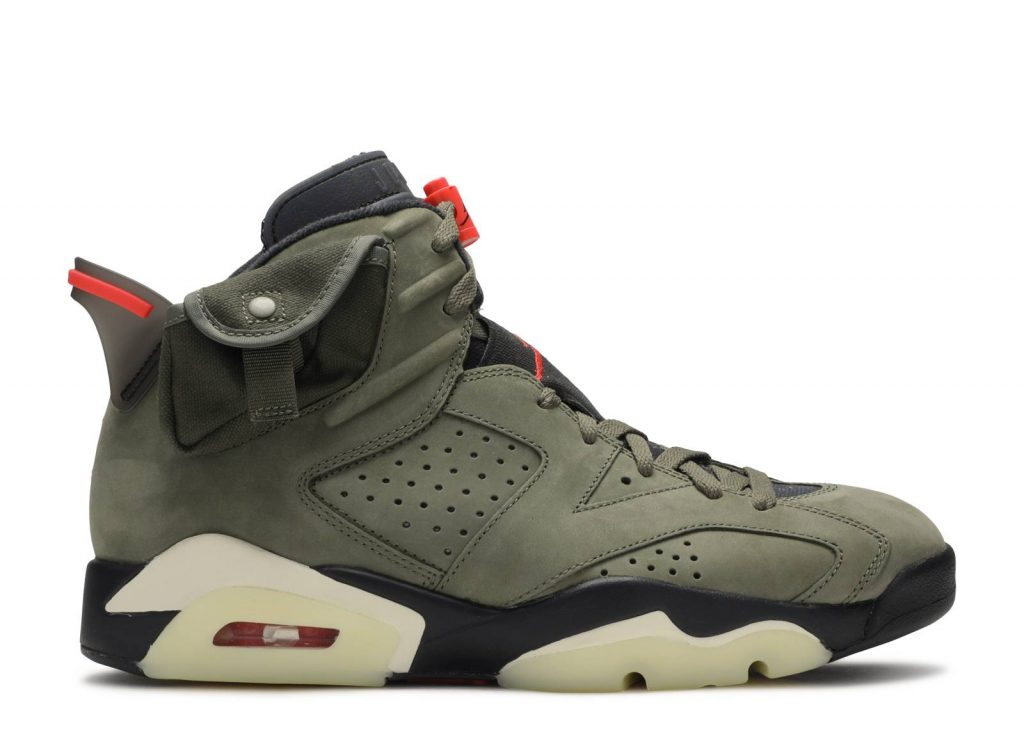 Travis Scott x Air Jordan 6 Olive