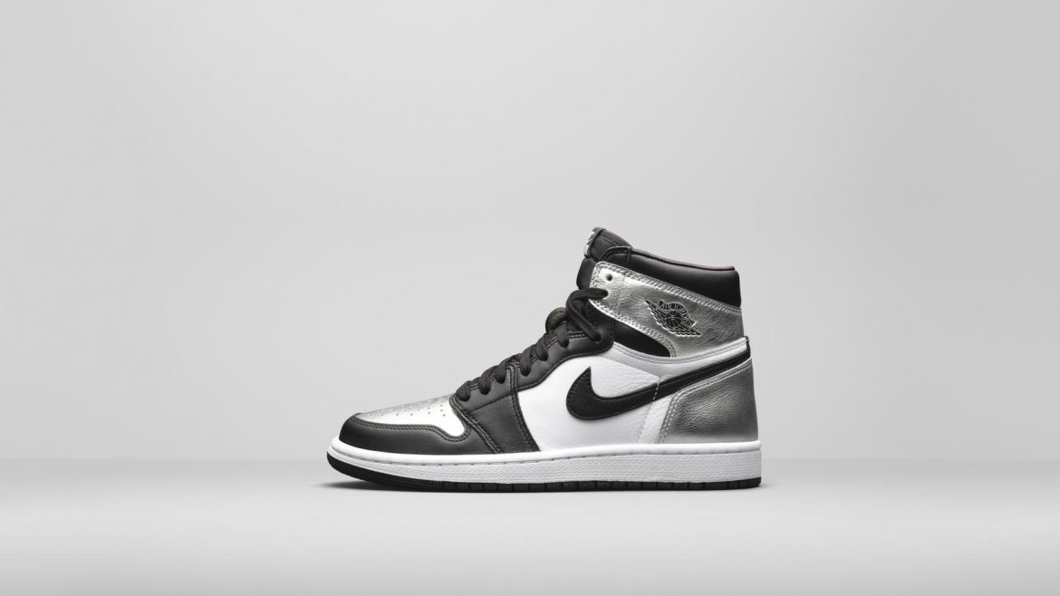 Air Jordan 1 High OG WMNS Silver Toe