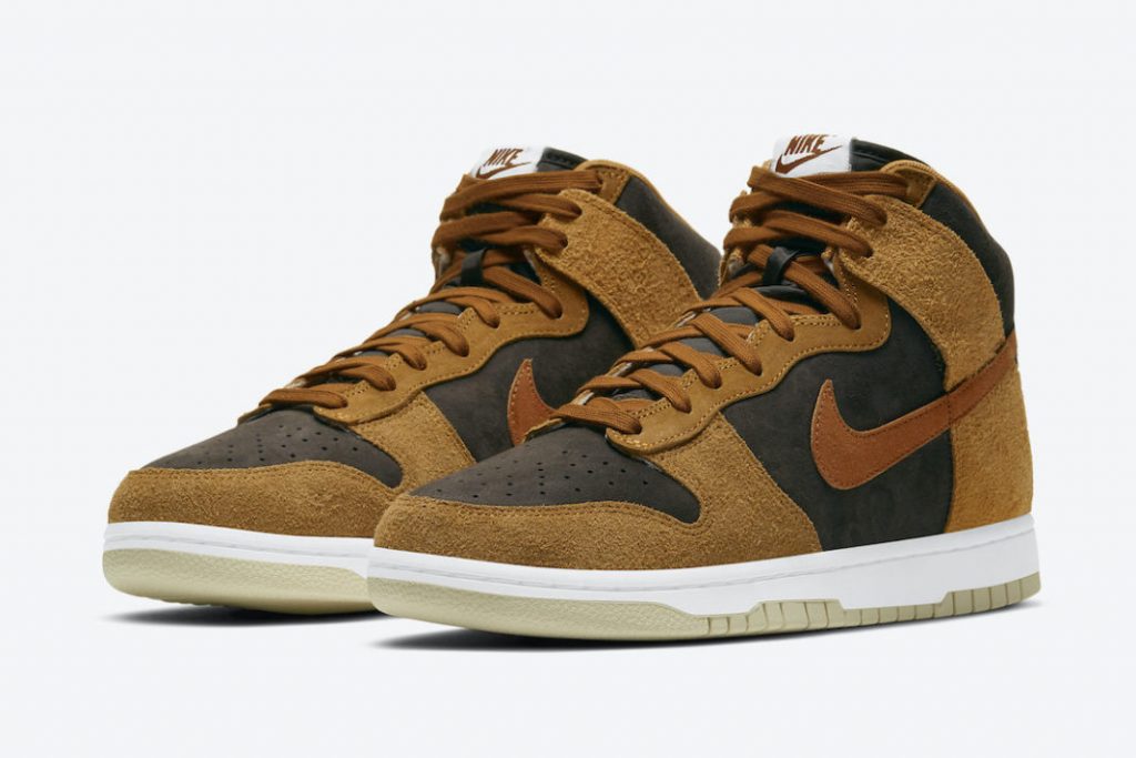Nike Dunk High Dark Russet