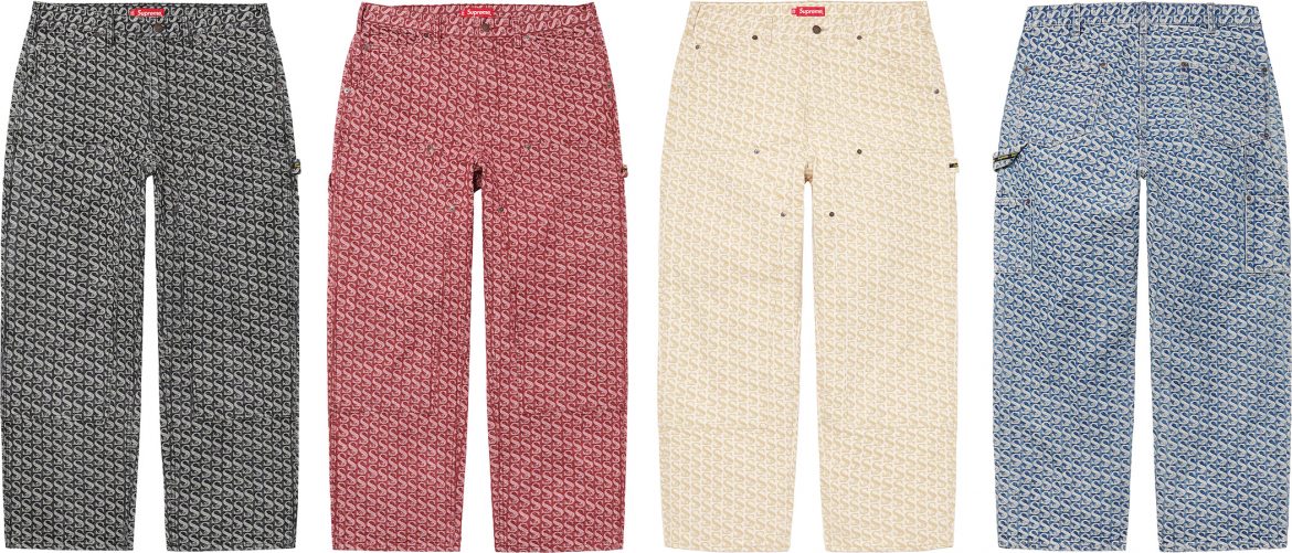 Supreme Monogram Denim Pant Supreme Monogram Denim Pant