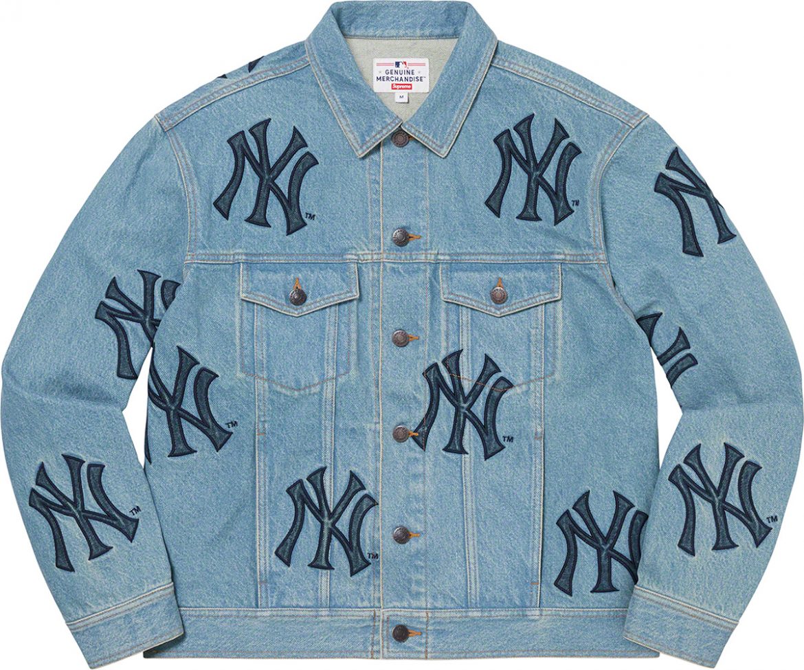 Supreme Yankees Denim Jacket Supreme Yankees Denim Jacket