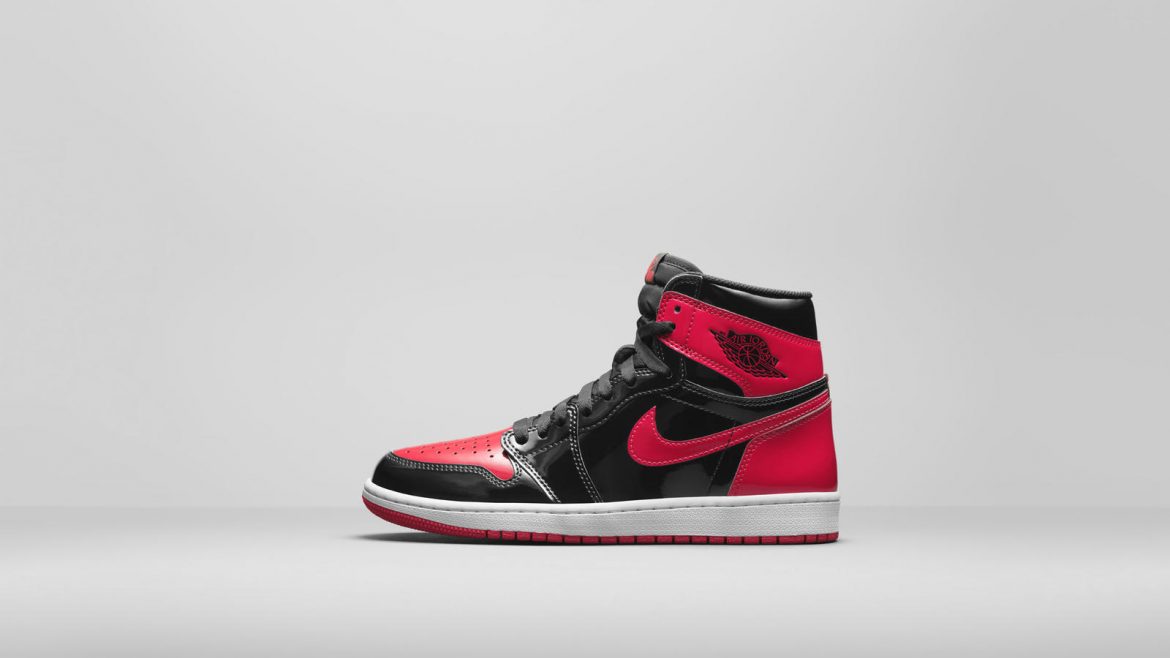 Air Jordan 1 Retro High OG Patent Bred