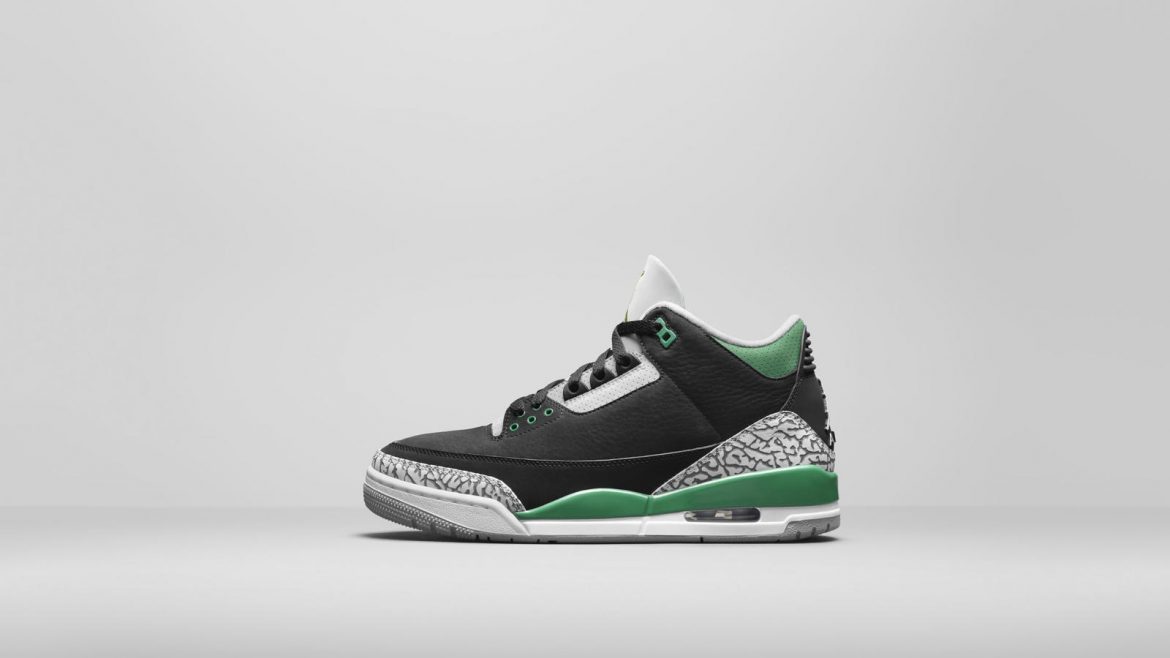 Air Jordan 3 Pine Green