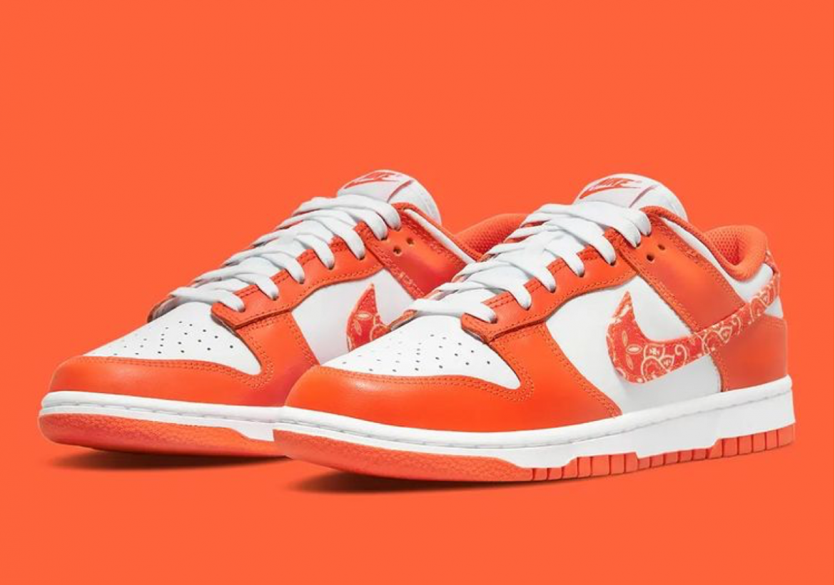DUNK LOW PAISLEY PACK Nike-Dunk-Low-Paisley-Orange