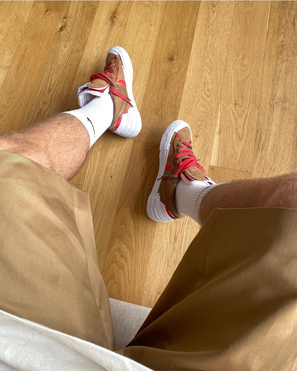 Nike Blazer Low Sacai British Tan