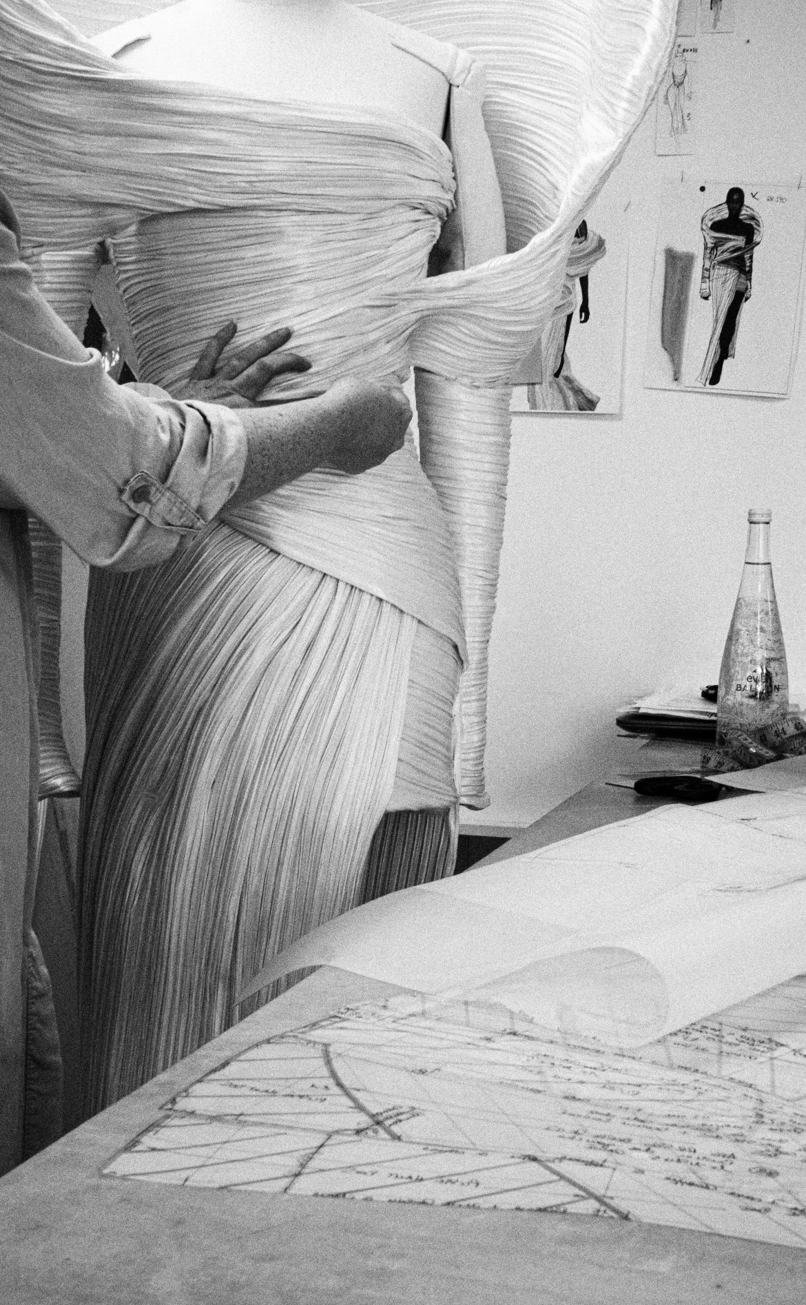 balmain-evian-collaboration